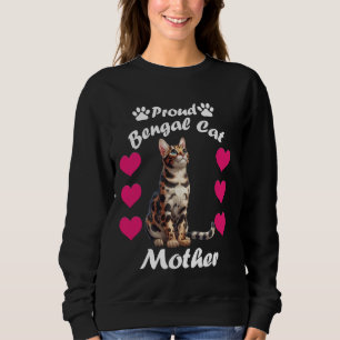 Sweatshirt Bengale Chats FIER BENGAL CAT MÈRE Funny Bengale M