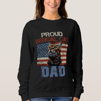 Sweatshirt Bengale Chats FIER BENGAL CHAUSSURES DAD USA Homme