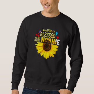 Sweatshirt Béni D'Être Appelé Nonnie Femme Tournesol Nonni