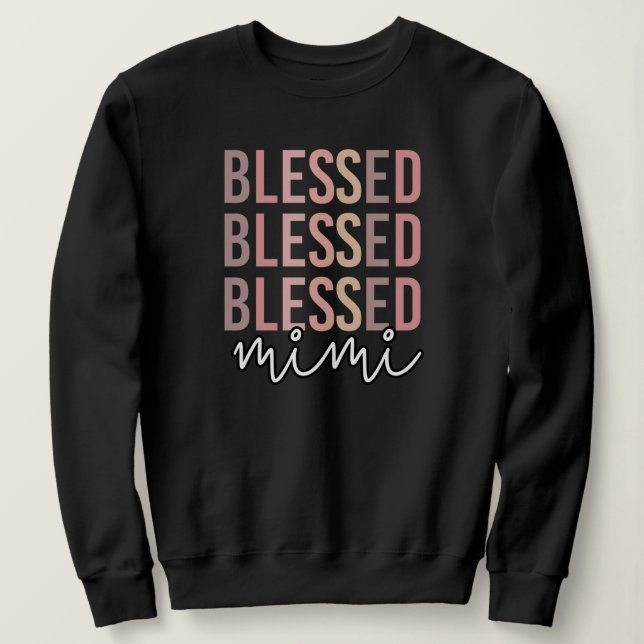 Sweatshirt Béni Mimi | Cadeaux pour Mimi Grand-mère (Design devant)