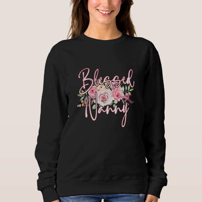 Sweatshirt Béni soit la nounou (Devant)