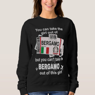 Sweatshirt Bergamo Boarding Pass Bergamo Girl Bergamo