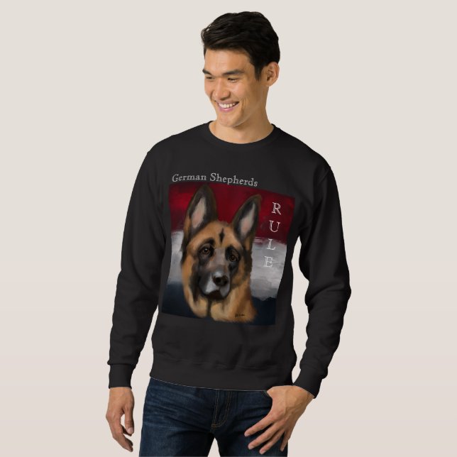 SWEATSHIRT BERGER ALLEMAND     (Devant entier)
