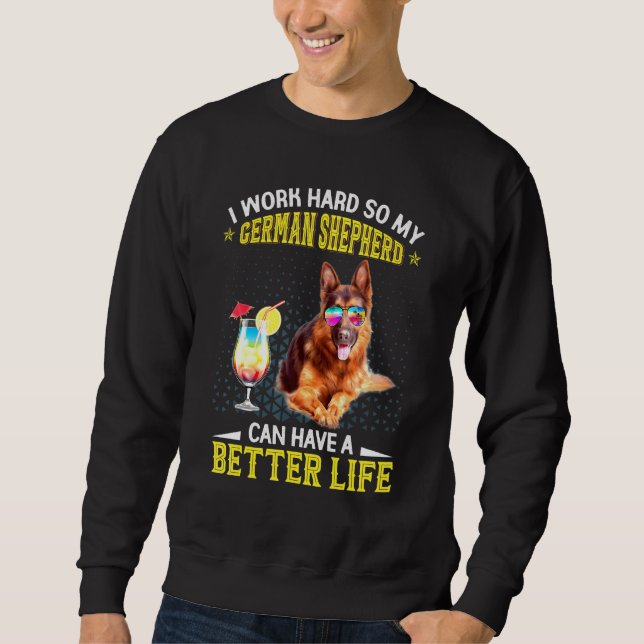 Sweatshirt berger allemand berger allemand (Devant)