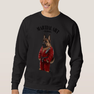 Sweatshirt Berger Allemand Chien Judo Karate Master En Judo R