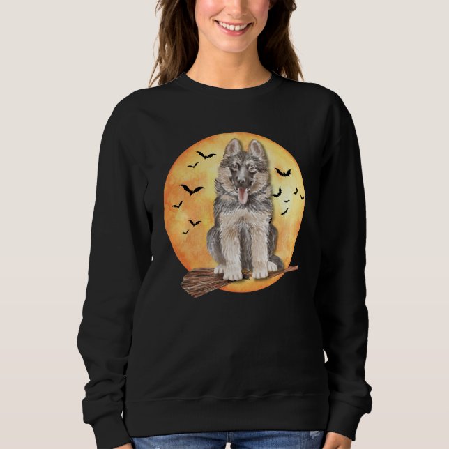 Sweatshirt berger allemand d'Halloween (Devant)