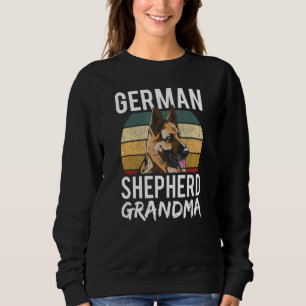 Sweatshirt Berger allemand grand-mère chien race chiot grand-