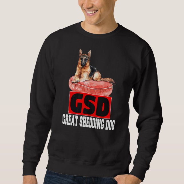 Sweatshirt Berger Allemand Propriétaire De Animaux De Compagn (Devant)