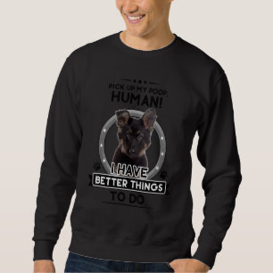 Sweatshirt Berger allemand Shepard Chien Maman Papa Joke Anim