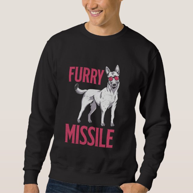 Sweatshirt Berger belge FURRY MISSLE Malinois Propriétaire de (Devant)
