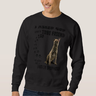 Sweatshirt Berger Néerlandais Dit Maman Papa Costume Mignonne