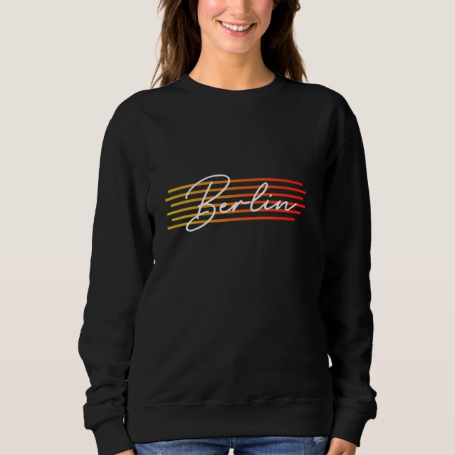 Sweatshirt Berlin Allemagne Cadeau souvenir (Devant)