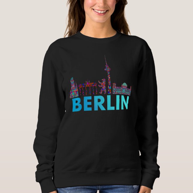 Sweatshirt Berlin  Berlin Ours  J'aime Berlin 1 (Devant)