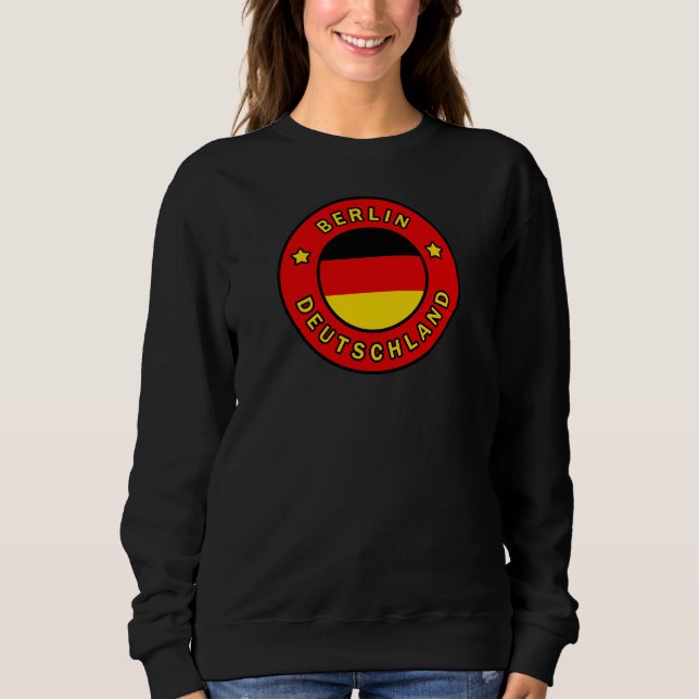 Sweatshirt Berlin Deutschland (Devant)