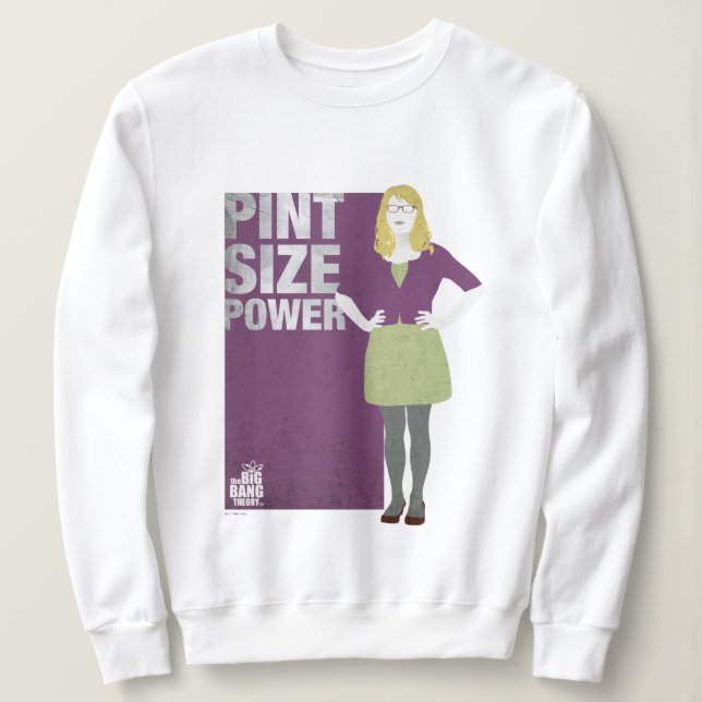 Sweatshirt Bernadette | Puissance de la taille des pintes (Design devant)