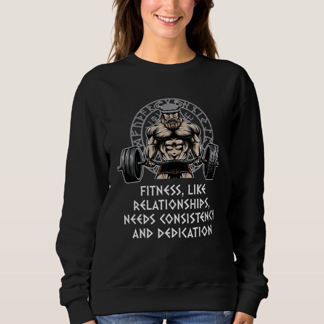 Sweatshirt Besoin de cohérence et de dévouement Motivation de (Devant)