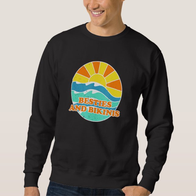 Sweatshirt Besoins Et Bikinis Beach Friends Beach Bum Buddy (Devant)