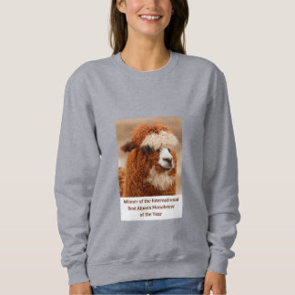 Sweatshirt Best Alpaca Monobrow