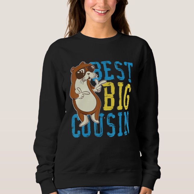 Sweatshirt Best Big Cousin 1 (Devant)