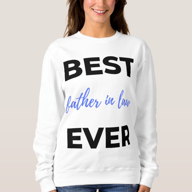Sweatshirt Best Father (Devant)