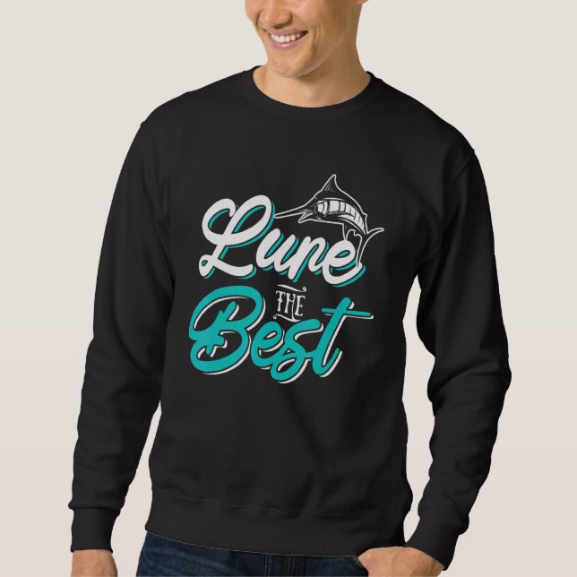 Sweatshirt Best Lure Fishing For A Motor Sailer (Devant)