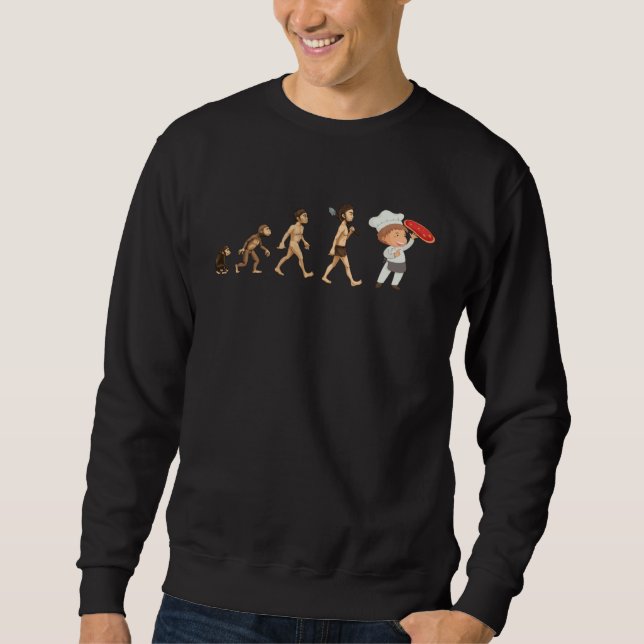 Sweatshirt Best Pizza maker food (Devant)