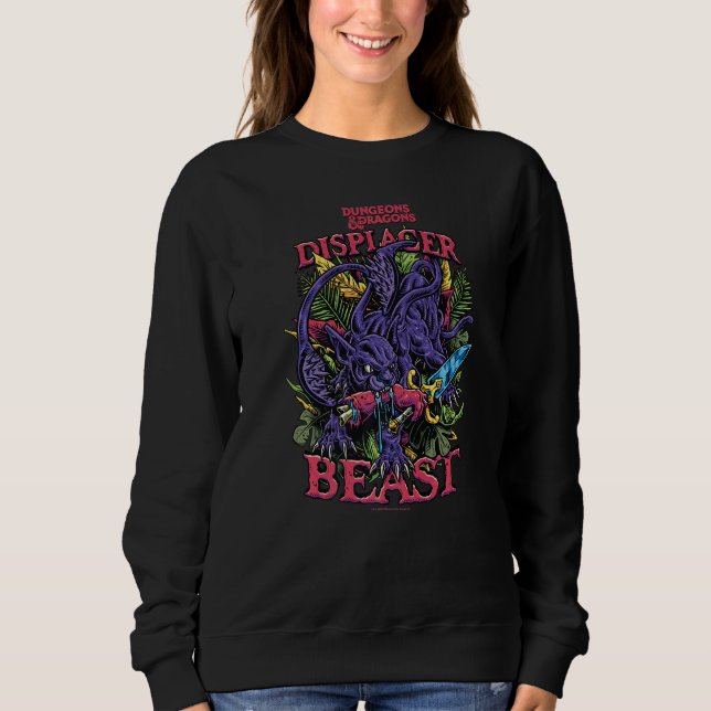 Sweatshirt Bête Displacer Dongeons & Dragons (Devant)