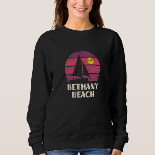Sweatshirt Bethany Beach De La Voile Rétro les années 70 couc