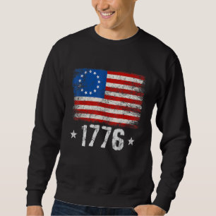 Sweatshirt Betsy Ross Chemise 4 juillet Drapeau Américain 177