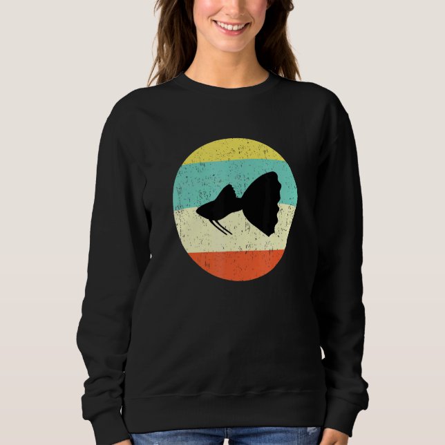Sweatshirt Betta Fish Gif Cute Betta Fish (Devant)
