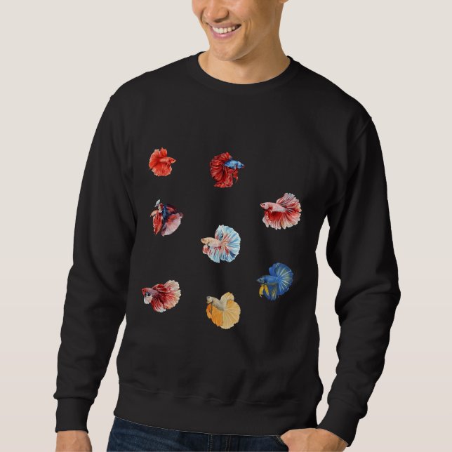 Sweatshirt Betta Fishes (Devant)