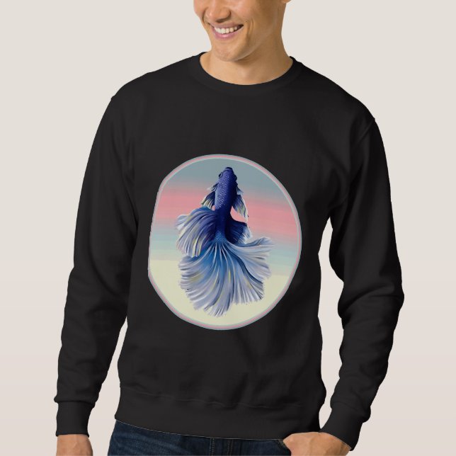 Sweatshirt Betta Siamese (Devant)