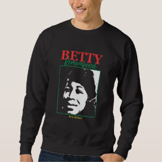 Sweatshirt Betty se souvient Betty Shabazz Black History Shi