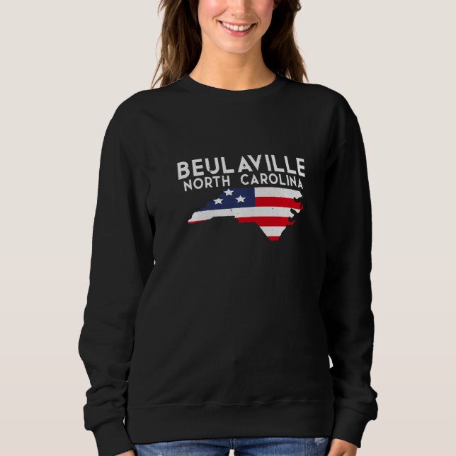 Sweatshirt Beulaville North Carolina USA State America Travel (Devant)