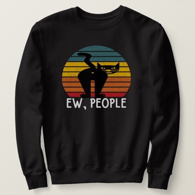 Sweatshirt Beurk les gens (Design devant)