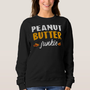 Sweatshirt Beurre d'arachide Junkie Jelly Graphique alimentai