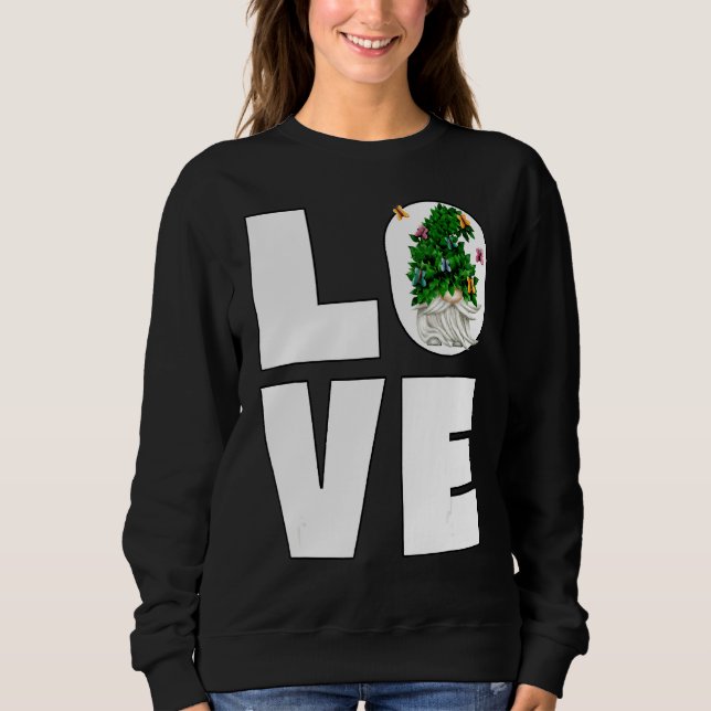 Sweatshirt Beurre De Printemps Et Gnome Bush Pour Les Femmes  (Devant)