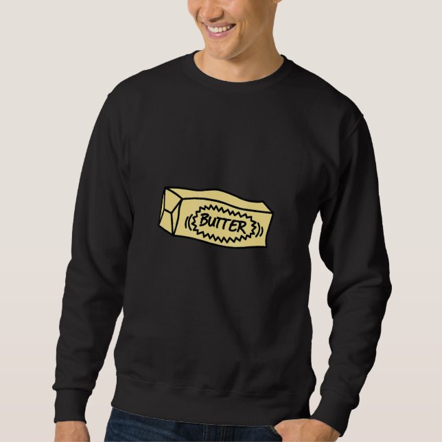 Sweatshirt Beurre Migné Pour Les Ventilateurs Coréens De Pop  (Devant)