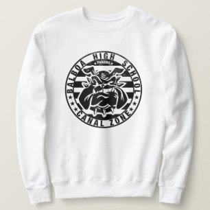 Sweatshirt BHS Bulldogs (patiné - noir)