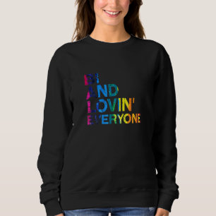 Sweatshirt Bi Et Aimer Tout Le Monde Lgbtq Pride Bi Pride Bi