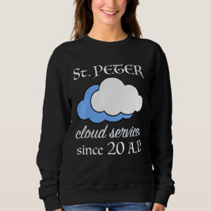 Sweatshirt Bible chrétienne Verse Saint Pierre Météo