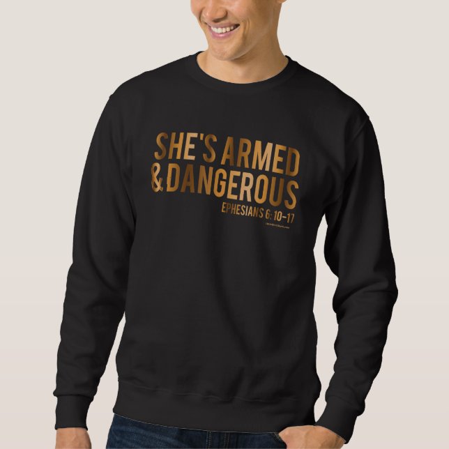 Sweatshirt Bible Verse Église religieuse chrétienne Gothique  (Devant)