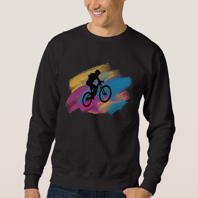Sweatshirt Bicycle Tricks Biker Stunt Racing Bike Rider (Devant)