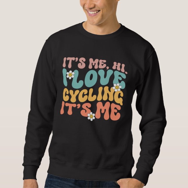 Sweatshirt Bicycle  Women Girls Love Bike Cycle Cyclist (Devant)