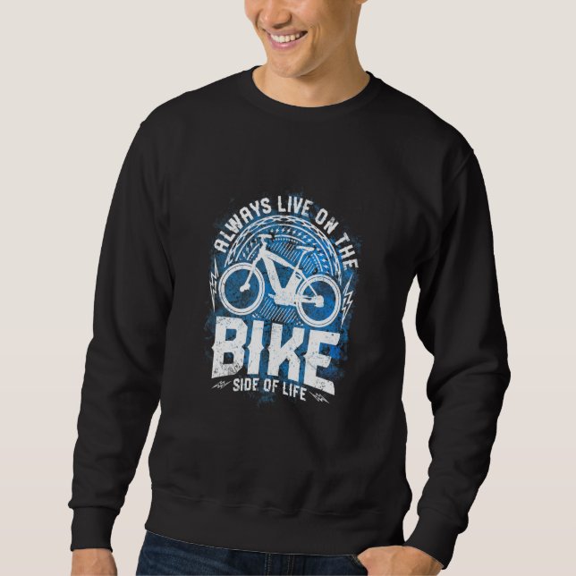 Sweatshirt Bicyclette électrique dire Motif cyclisme E Bi (Devant)