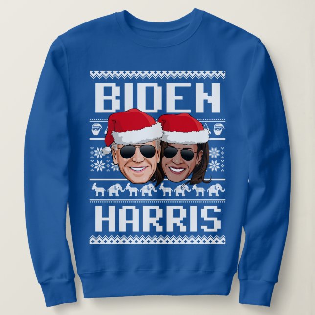 SWEATSHIRT BIDEH HARRIS DOUILLEUX DE NOËL (Design devant)