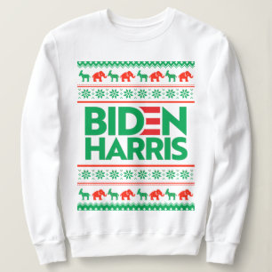 Sweatshirt BIDEN HARRIS PÂTE DE NOËL LAIGRE (Vert)