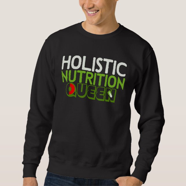 Sweatshirt Bien-être Métabolisme sain Poids Suppléments Nut (Devant)