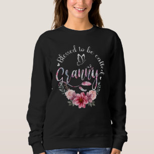 Sweatshirt Bienheureuses d'être appelées femmes Mamies Décor