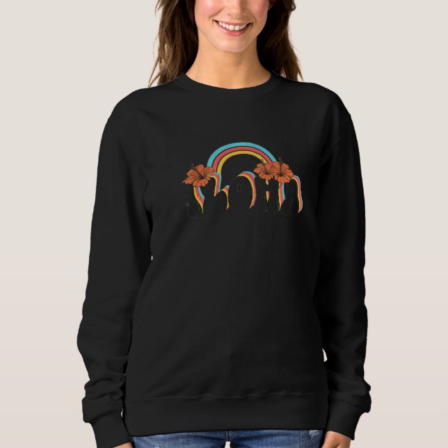Sweatshirt Bienvenue et salutation hawaïenne Aloha Hawaï (Devant)